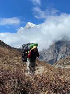 Khare 4900 m Nepal trekking